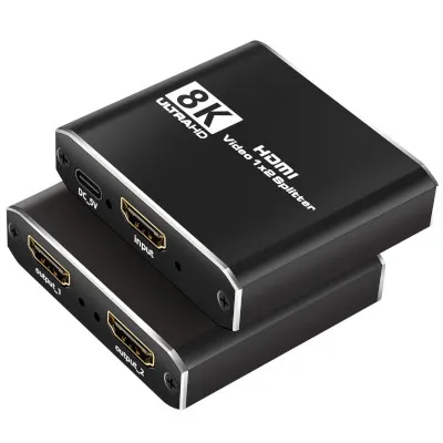  HDMI 1X2 Splitter 8K@60Hz