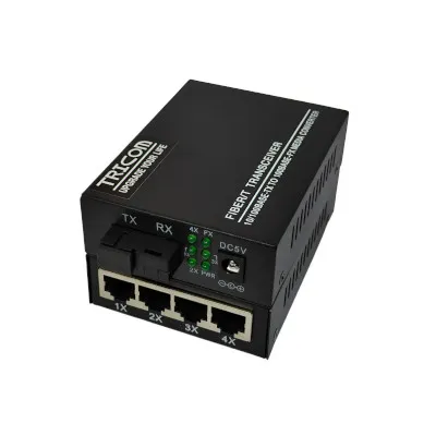  MC 4 RJ45 1 Fiber SMSF 100 MBPS