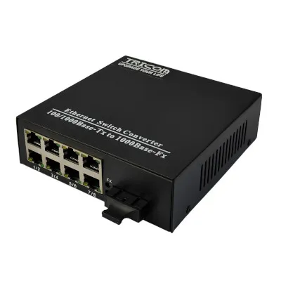   MC 8E + 1 Fiber SMDF (100 & 1000MBPS)