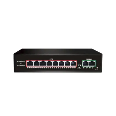 POE 8+2 (100MBPS)