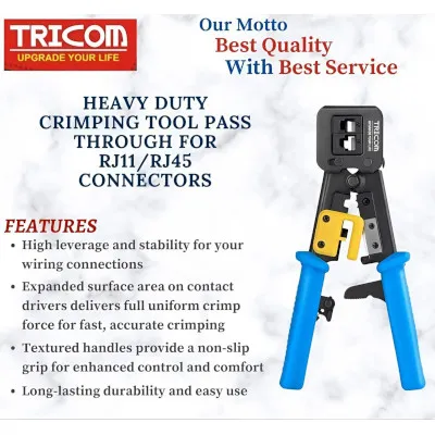 Pass Through Crimping Tool