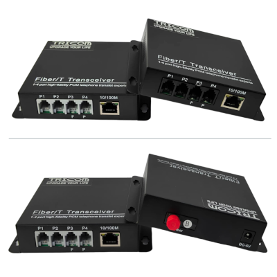 4 Channel RJ 11 OFC Extender