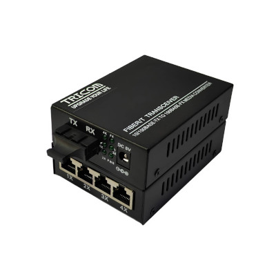  MC 4 RJ45 1 Fiber SMDF 100MBPS